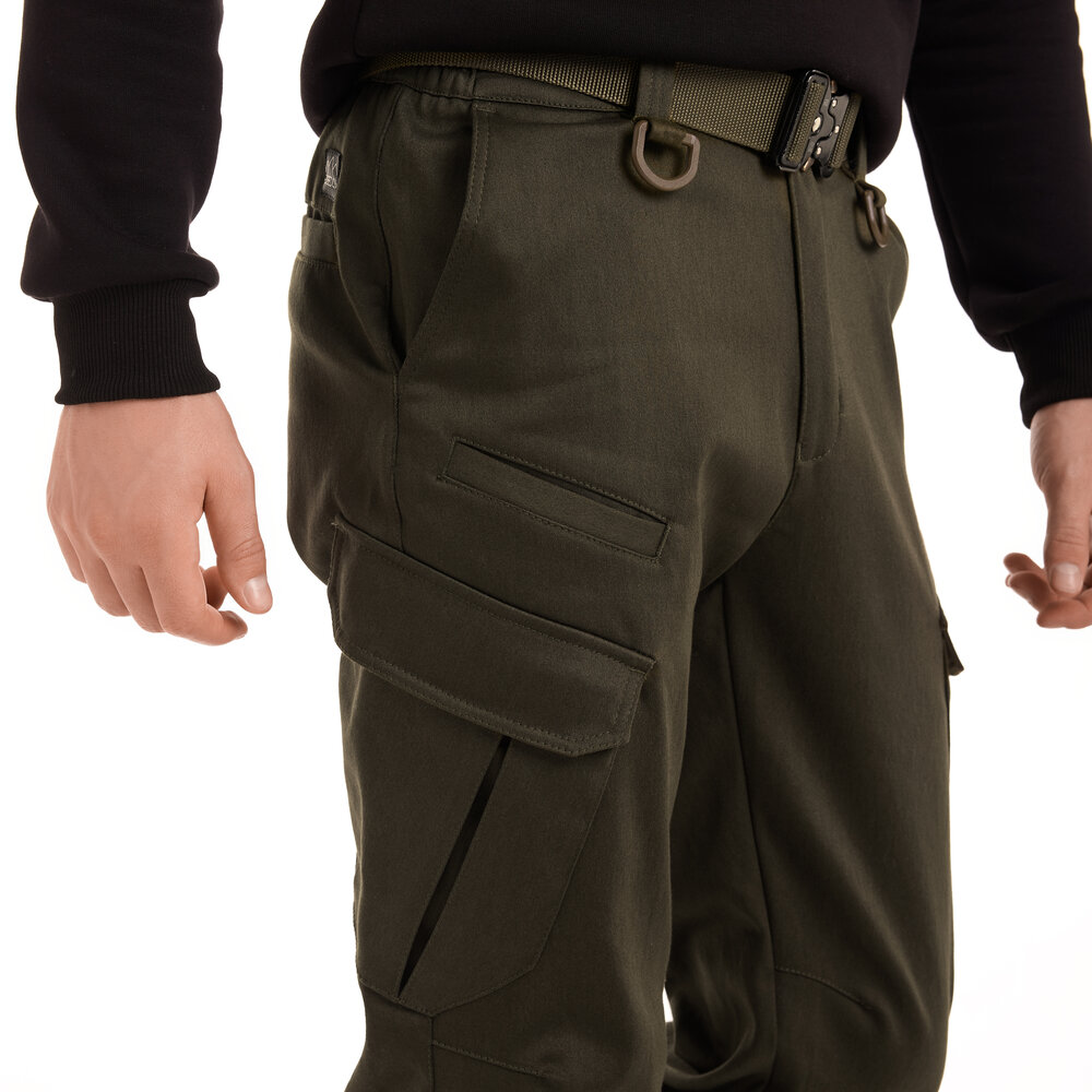 Штани тактичні хакі Pobedov trousers Tactical ЗИМА S, фото 8