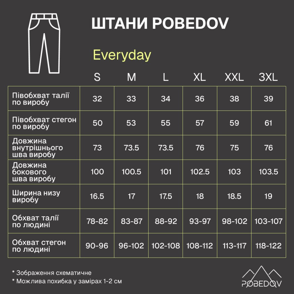 Чоловічі спортивні штани прямі Pobedov Everyday, фото 4