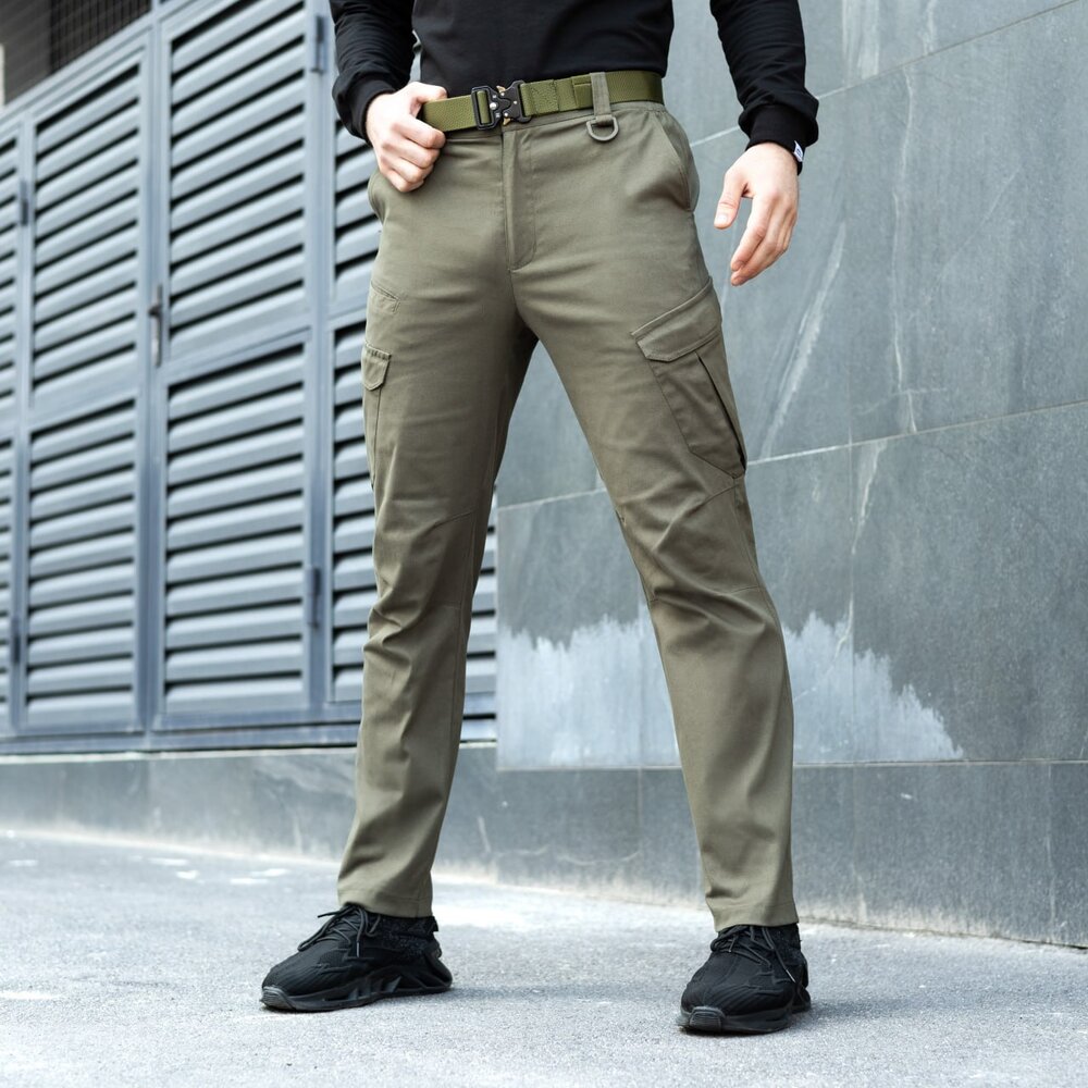 Тактичні весняні штани хакі 2XL Pobedov Tactical V2, фото 4