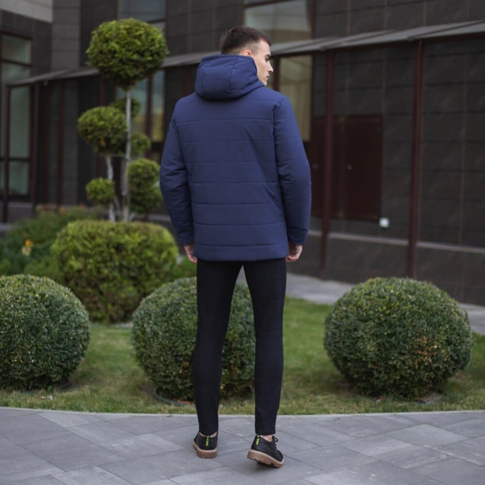 чоловіча зимова Куртка з капюшоном Pobedov Winter Jacket Dzen, фото 8
