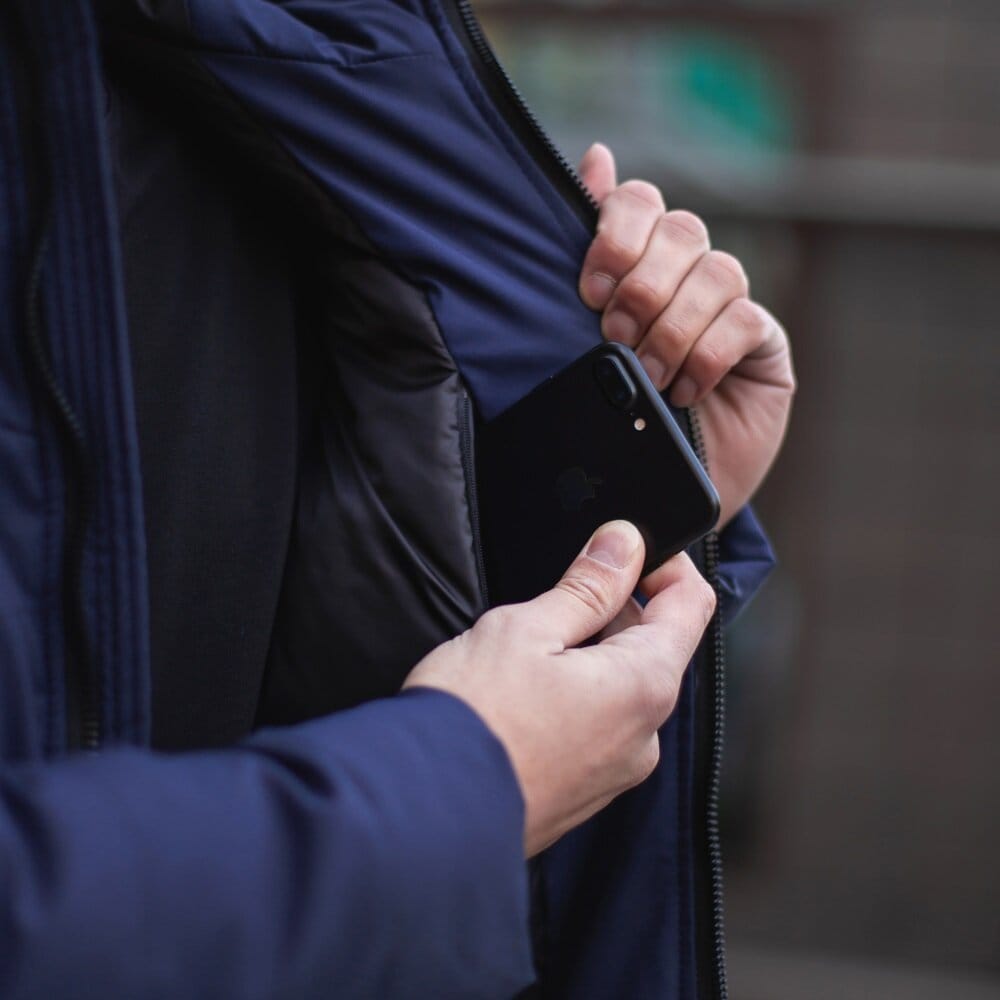 чоловіча зимова Куртка з капюшоном Pobedov Winter Jacket Dzen, фото 7