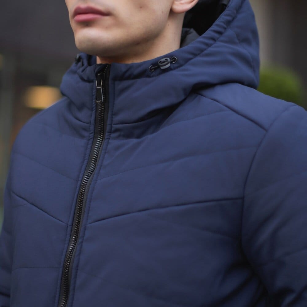 чоловіча зимова Куртка з капюшоном Pobedov Winter Jacket Dzen, фото 5