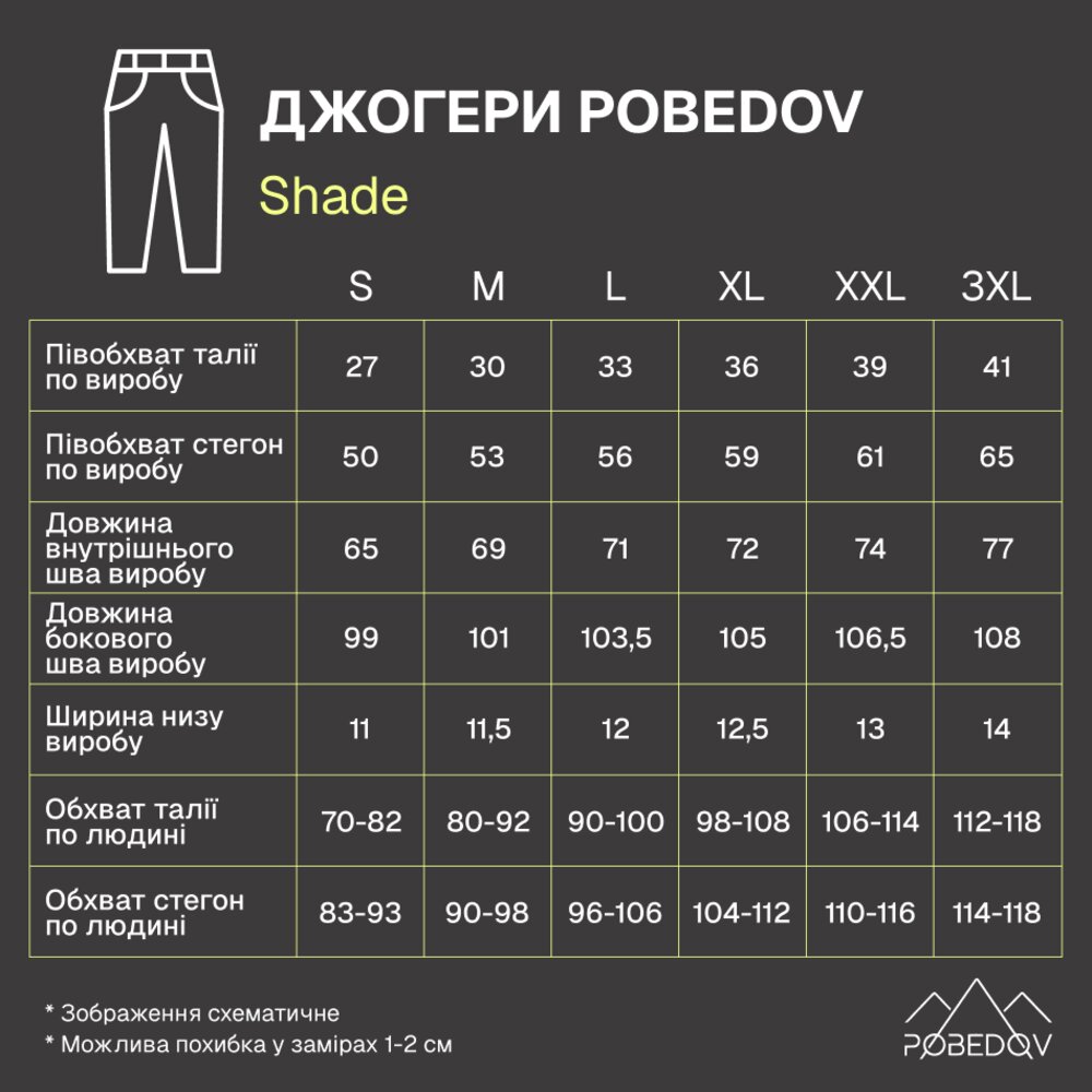 Чоловічі сталеві джогери з чорними вставками Pobedov Shade, фото 6