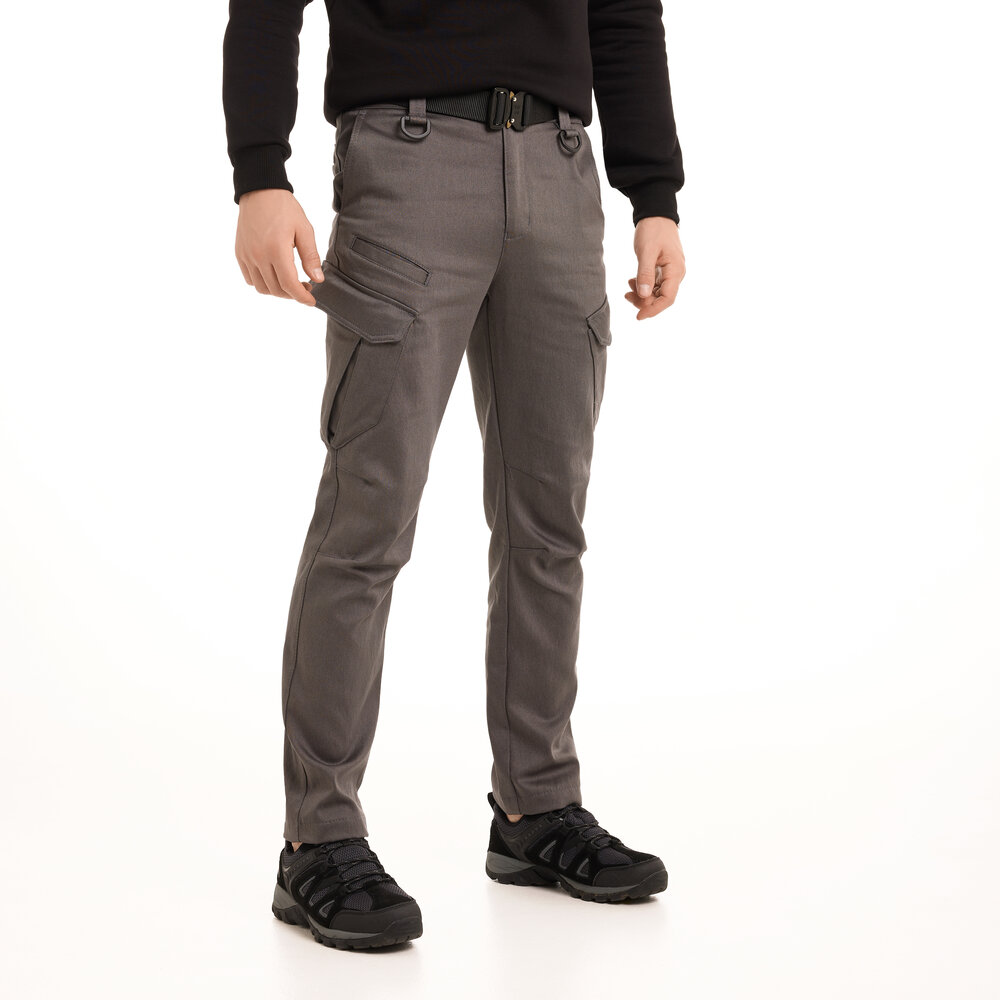 Зимові тактичні брюки темно-сірі Pobedov trousers Tactical ЗИМА