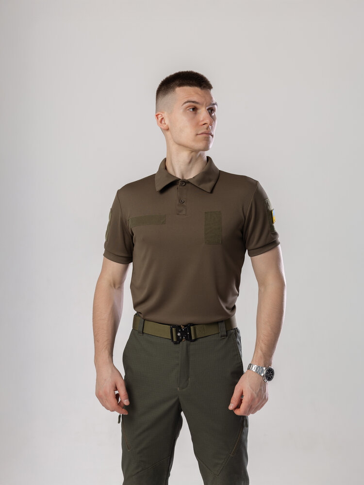 Футболка хакі кулмакс чоловіча Pobedov Recon, фото 6