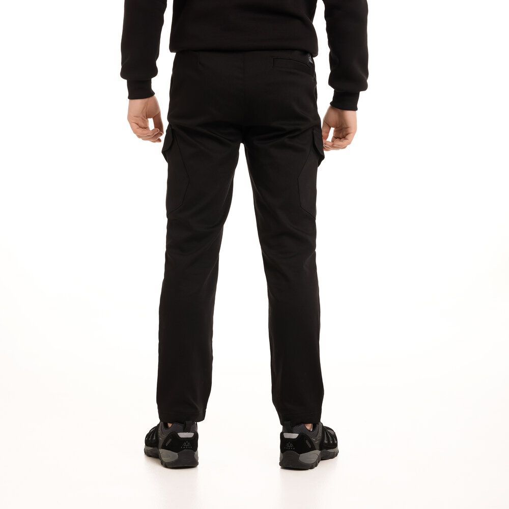 Зимові тактичні брюки чорні Pobedov trousers Tactical ЗИМА S, фото 7