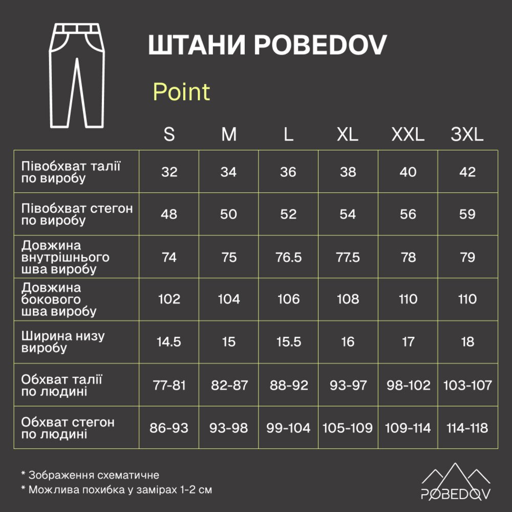 Штани із софтшелу для чоловіків весняні осінні сині Pobedov Point, фото 3